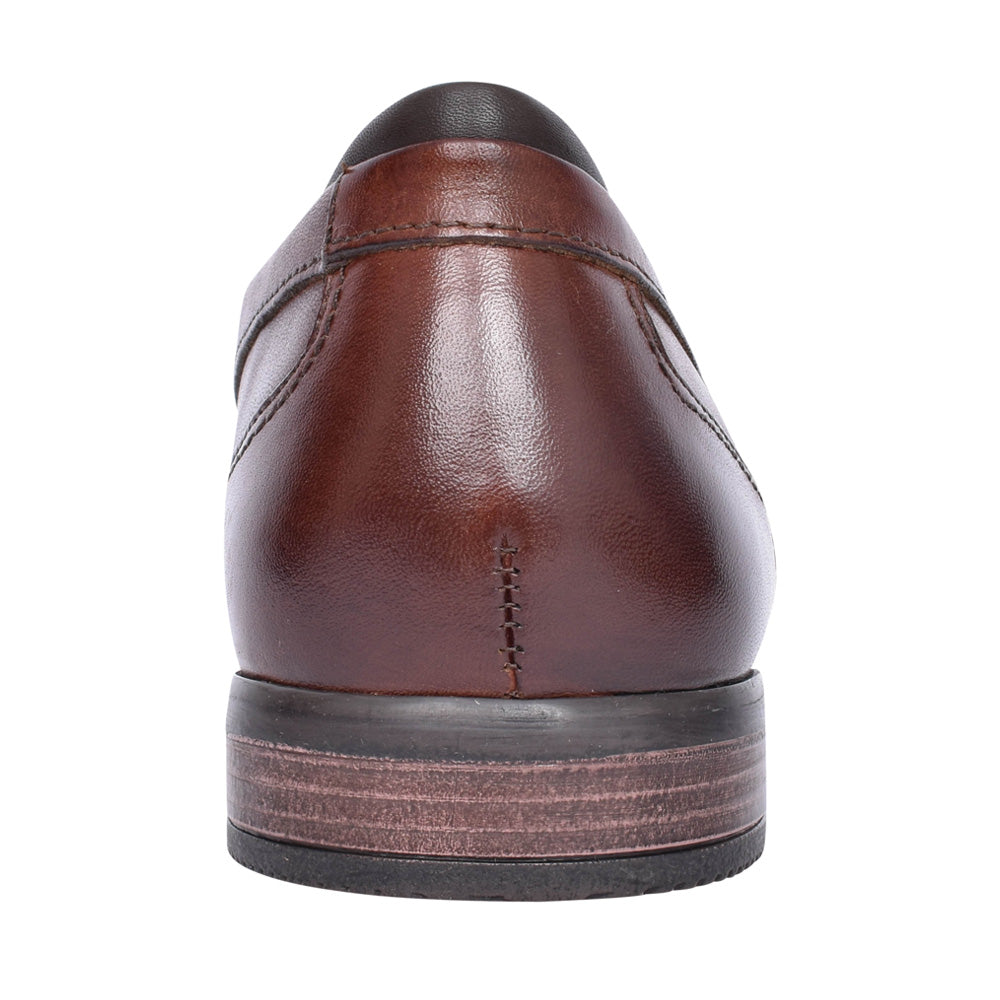 Mens Bradish Ease G-fit Leather Shoe In Tan