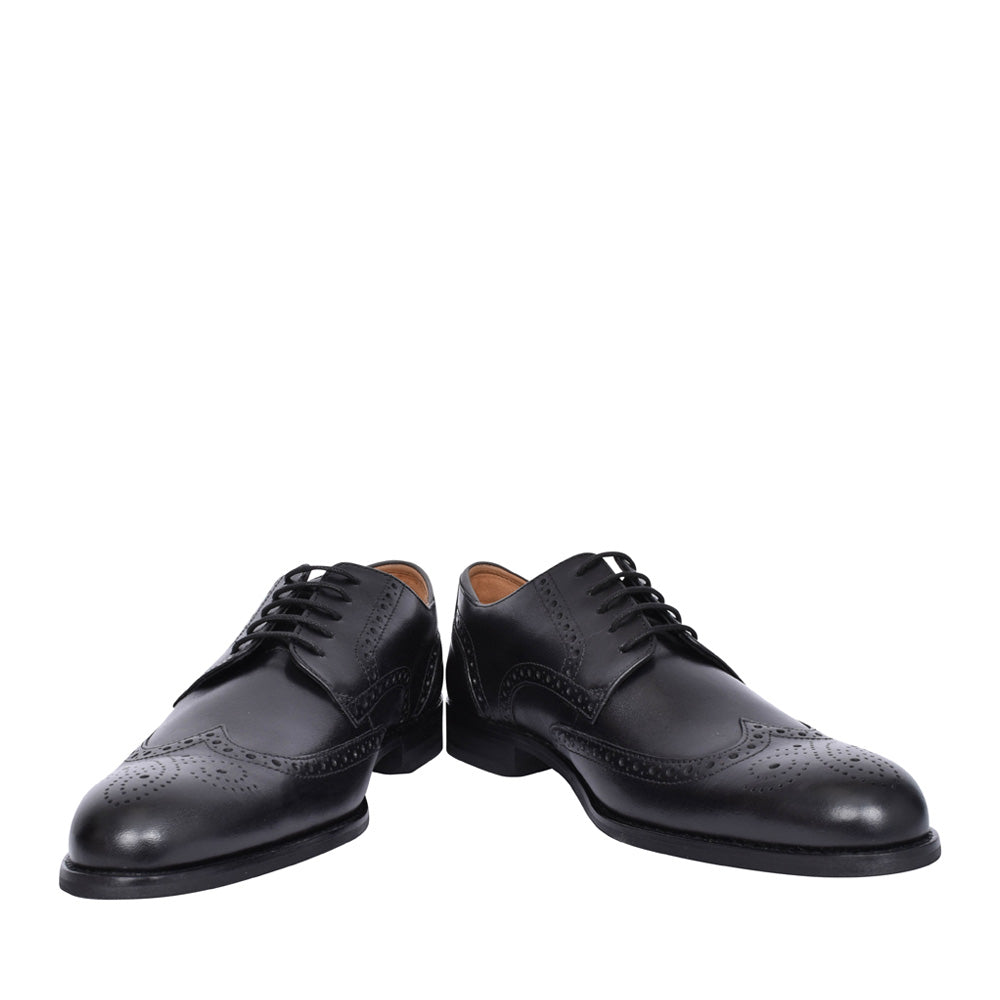 Mens Craft Arlo Limit Leather G-fit Laced Shoe In Black