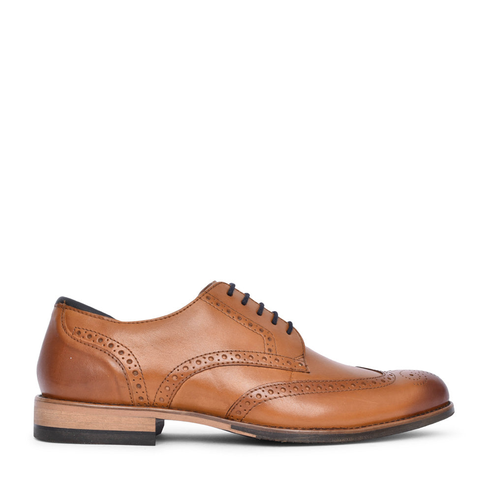 Mens Craftarlo Limit Leather G Fit Shoe In Tan