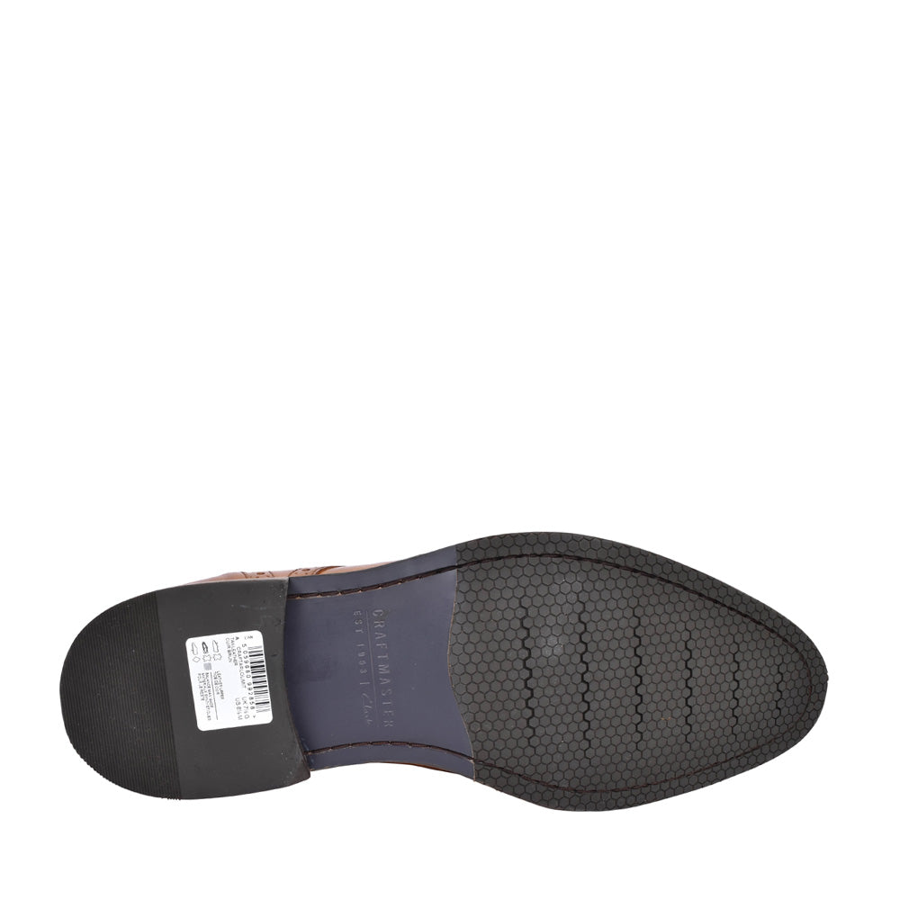 Mens Craftarlo Limit Leather G Fit Shoe In Tan