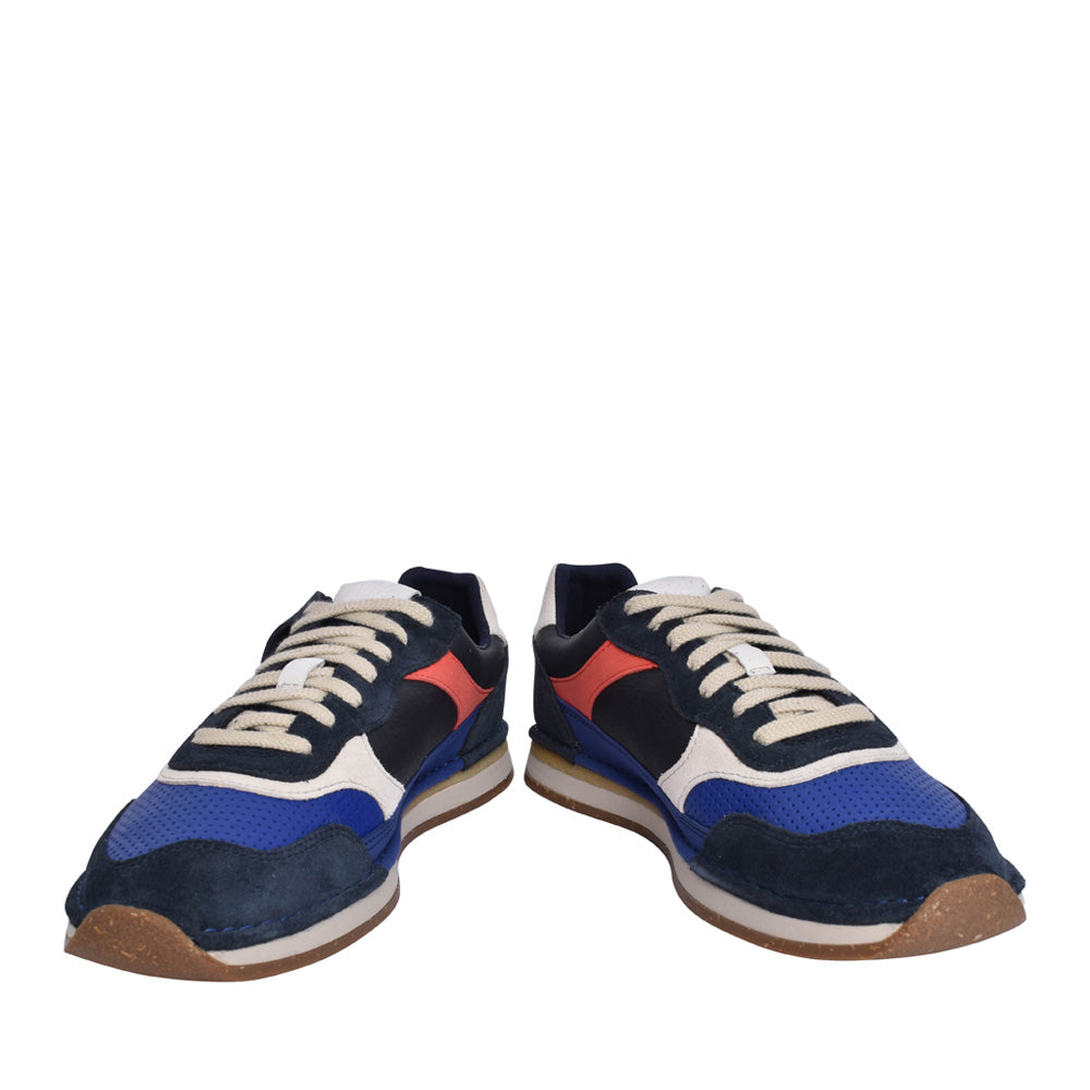 Mens Craftrun Tor Suede G-fit Trainer In Navy