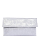 Ladies Bl017 Clutch Envelope Bag In Silver
