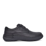 Mens Nature Three G-fit Leather Laced Shoe In Black