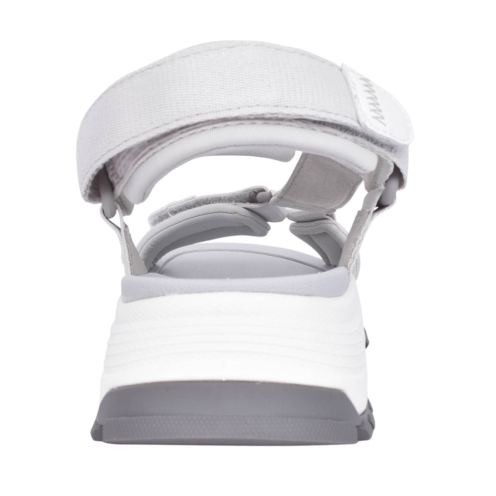 Ladies Atltrek Sport Textile Combi D-fit Sandal In White