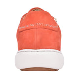 Ladies Nalle Lace Nubuck D-fit Laced Trainer In Orange
