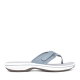 Ladies Brinkley Sea Syn D-fit Toe Post Sandal In Blue