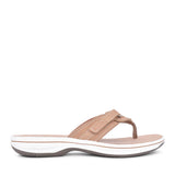 Ladies Brinkley Sea Syn D-fit Toe Post Sandal In Beige