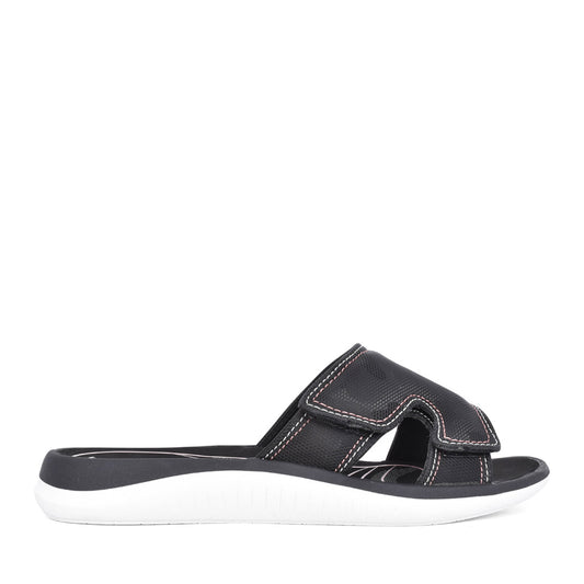 Ladies Glide Bay 2 D-fit Sandal In Black