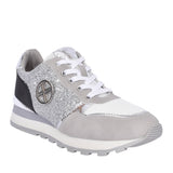 Ladies 141112 Laced Trainer In Grey
