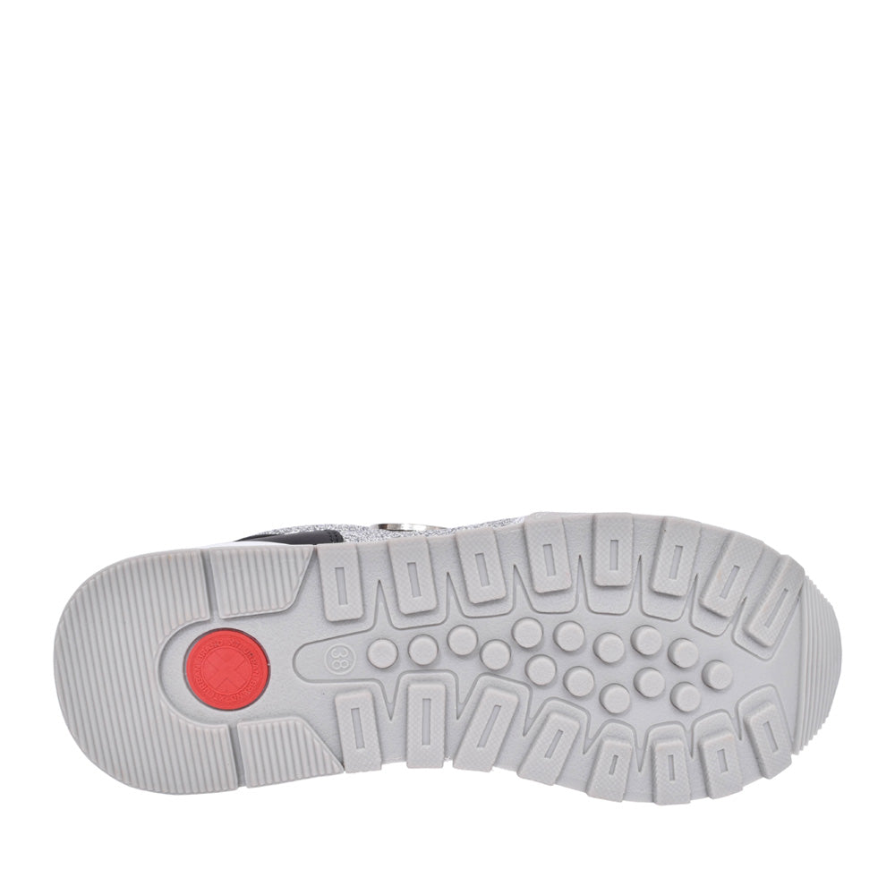 Ladies 141112 Laced Trainer In Grey