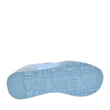 Ladies 141025 Laced Trainer In Blue