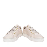 Rieker L9800 Laced Trainer In Beige