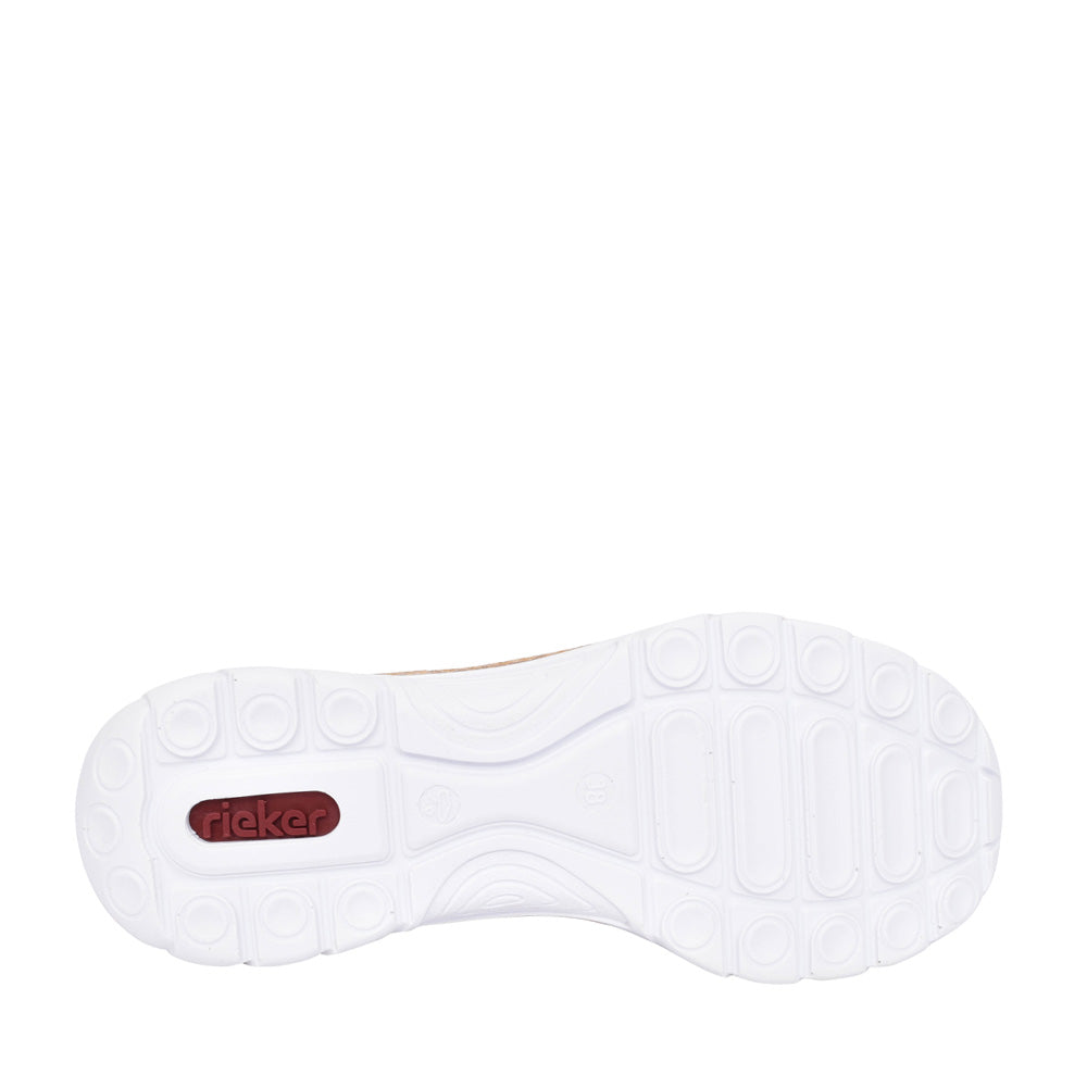 Ladies N4263 Laced Trainer In Navy