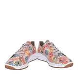 Ladies N3302 Laced Trainer In Multi-colour