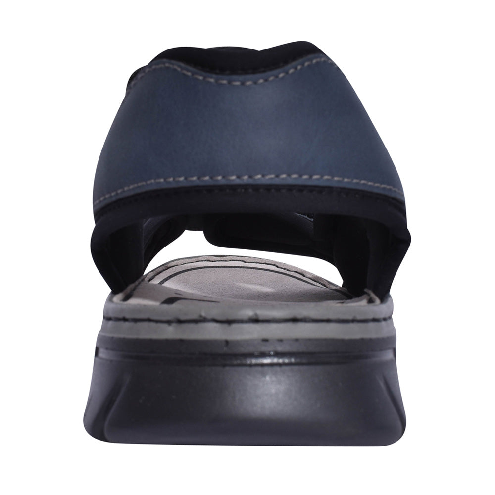 Mens 26761 Velcro Sandal In Navy