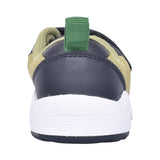 Boys Aeon Search K Kids Navy/ Green Velcro Trainer In Kids G Fit