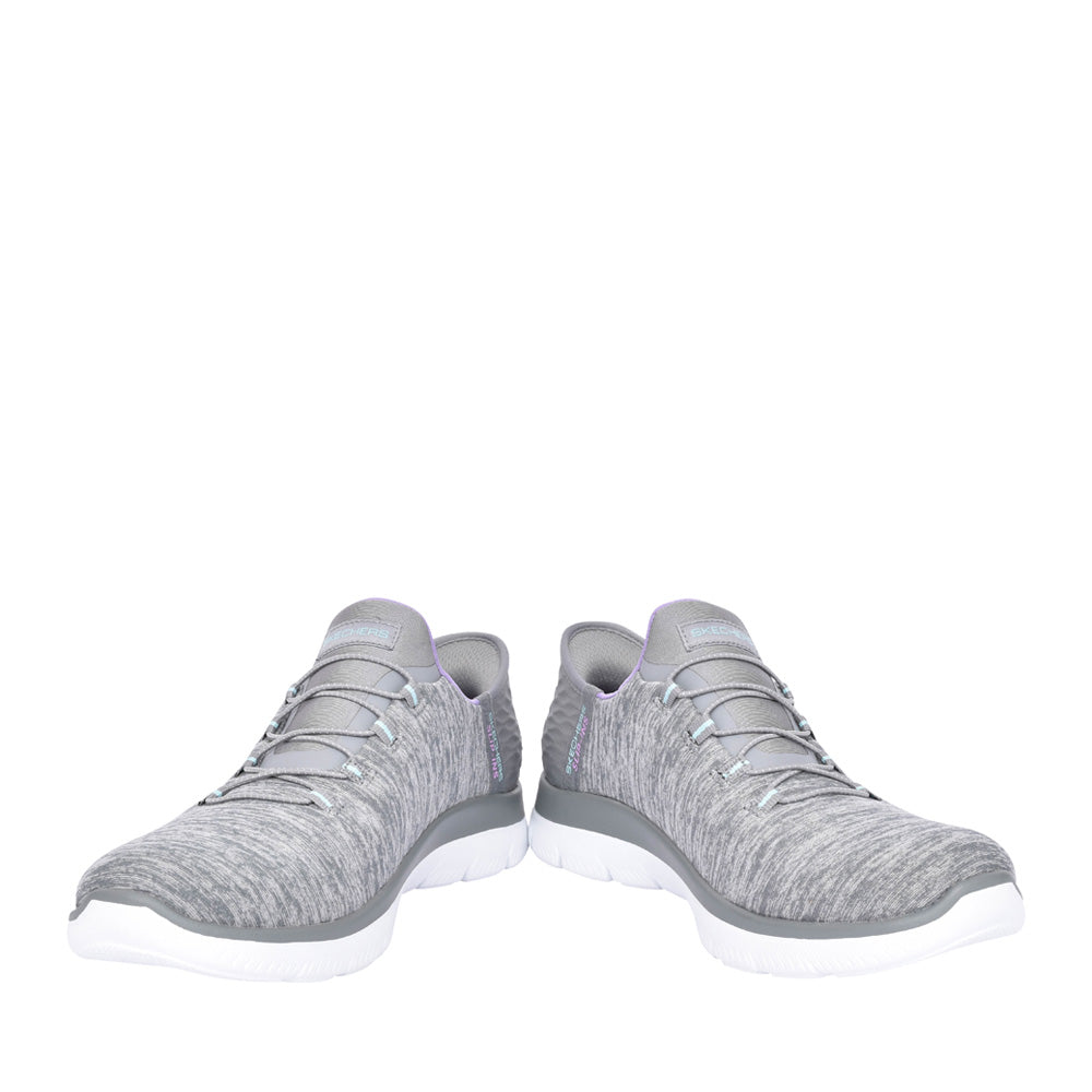 Ladies 149937 Dazzling Haze Slip-ins Trainer In Grey