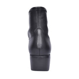 Ladies C-33302 Wedge Ankle Boot In Black