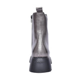 Ladies C-7205 Laced Calf Boot In Pewter