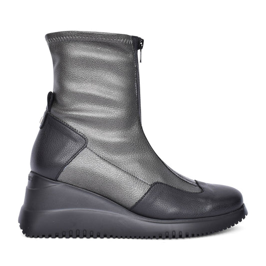 Ladies G-6614 Zip Boot In Black
