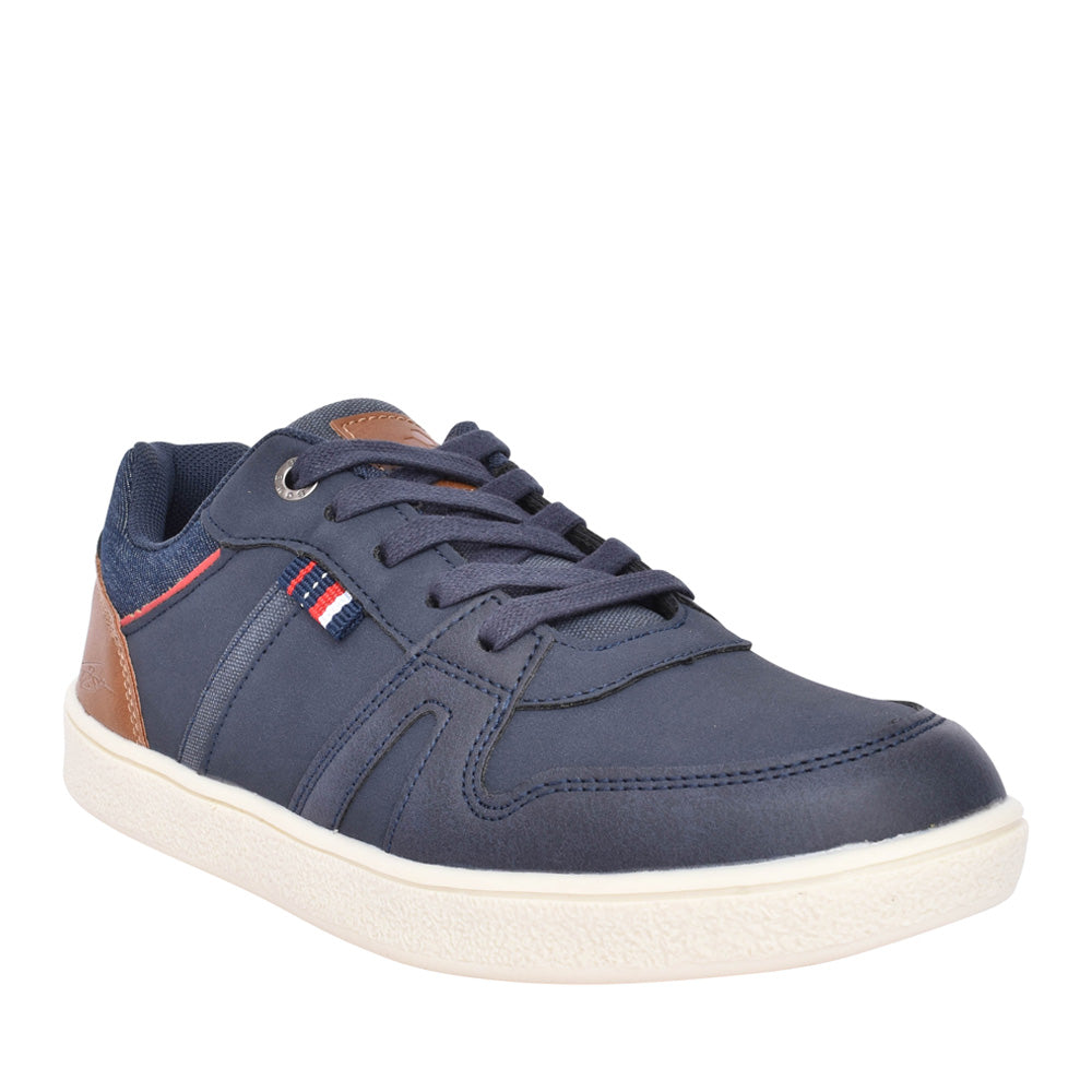 Boys St John Laced Shoe In Navy