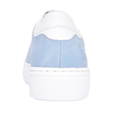 Ladies L8802 Laced Trainer In Blue