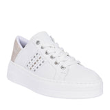 Ladies N5440 Laced Trainer In White