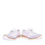 Ladies N4263 Laced Trainer In Multi-colour