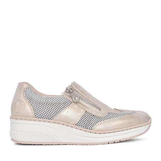 Ladies 48760 Slip-on Shoe In Beige