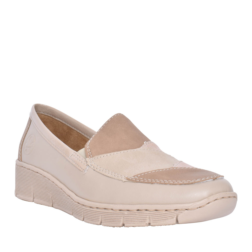 Ladies 53785 Slip-on Shoe In Beige