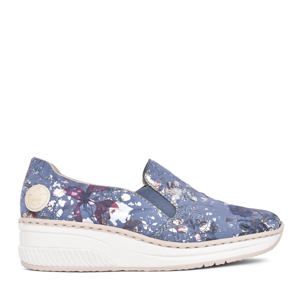 Ladies 48752 Slip-on Shoe In Denim