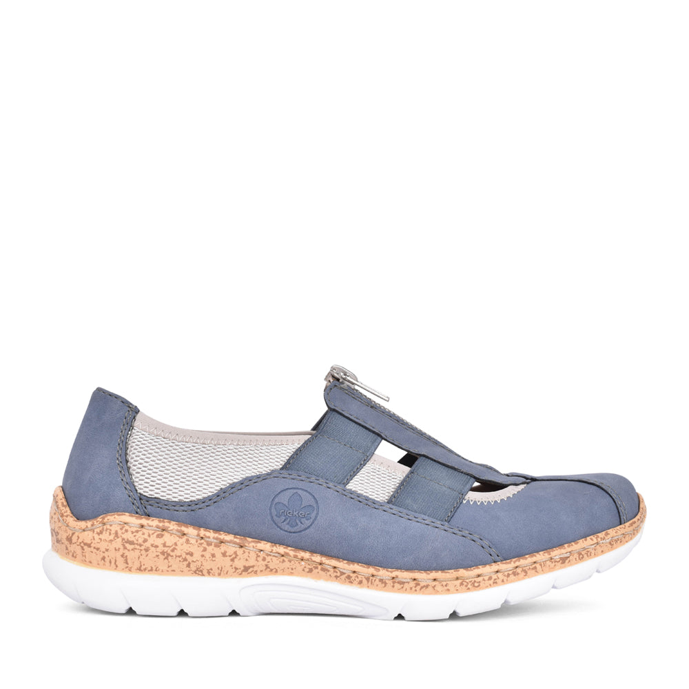 Ladies N4279 Slip-on Shoe In Blue