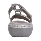 Ladies 659x6 Velcro Mule In Metallic