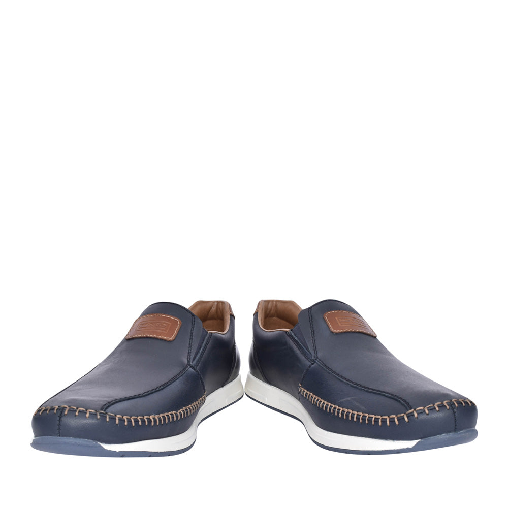 Mens 11962 Slip-onn Shoe In Navy