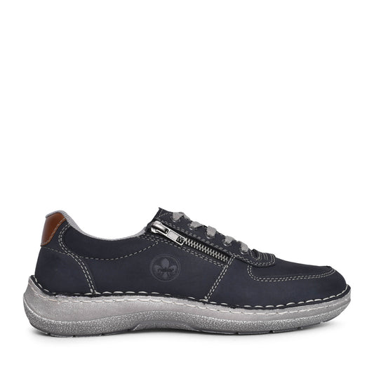Mens 03030  Laced Shoe In Navy