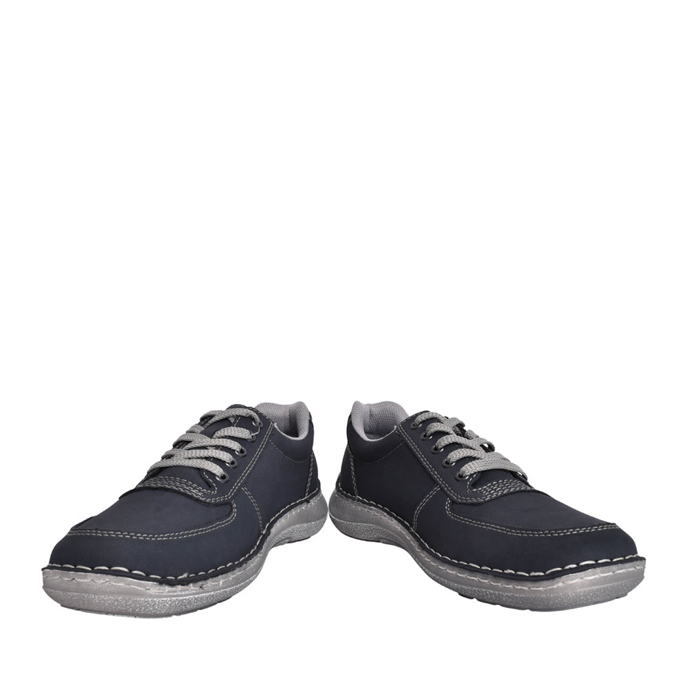 Mens 03030  Laced Shoe In Navy