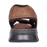Mens 26761 Velcro Sandal In Brown