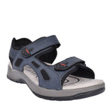 Mens 26955 Velcro Sandal In Navy