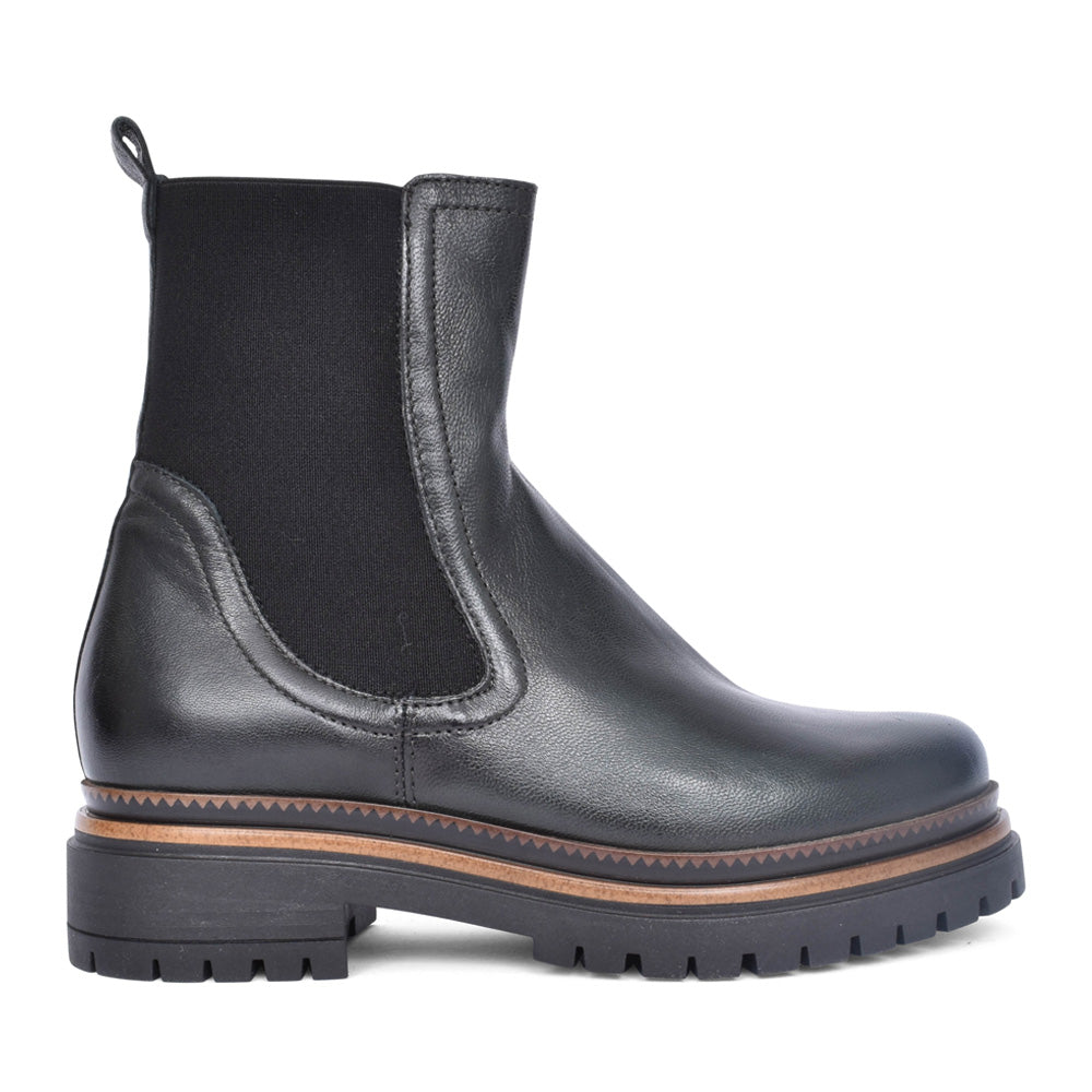 Ladies T60204 Ankle Boot In Green