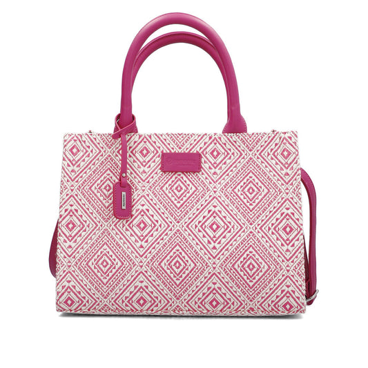 Ladies Q0762 Handbag In Pink
