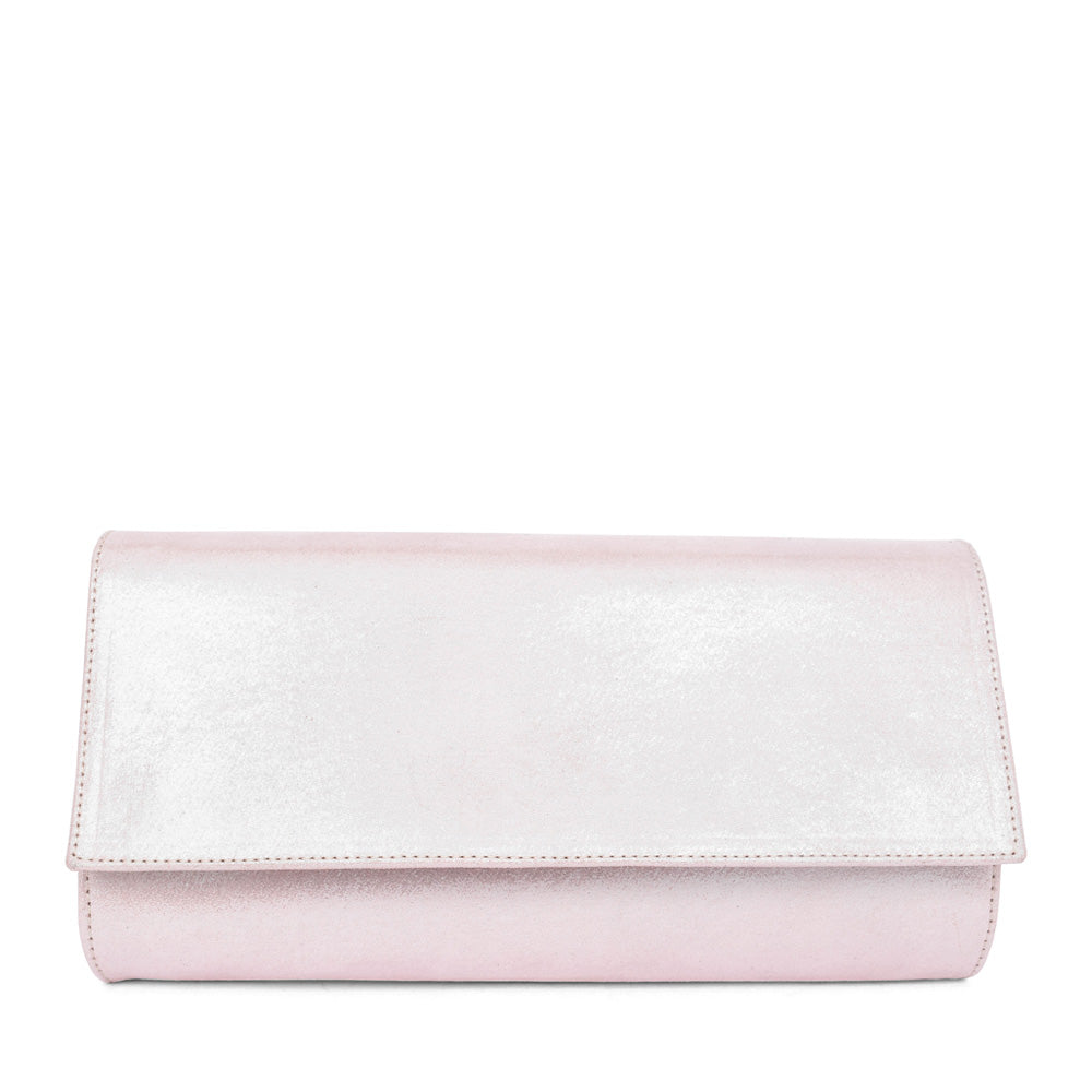 Ladies 310 Envelope Clutch Bag In Pink