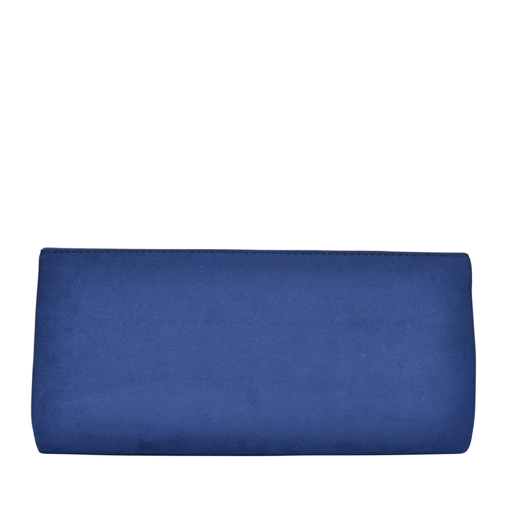 Ladies Riverbank Clutch Bag In Navy