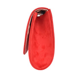 Ladies Riverbank Clutch Bag In Red