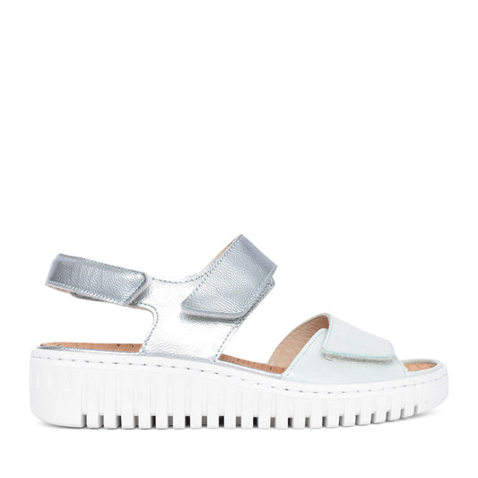 Ladies 955001 H-willow Velcro Sandal In Mint