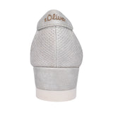 Ladies 5-22300 Low Heel Shoe In Beige