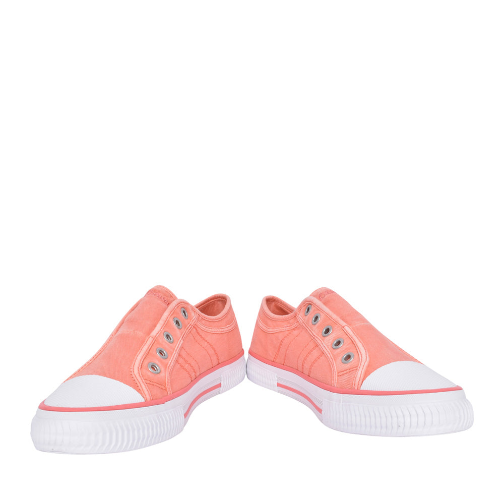 Ladies 5-24708 Slip-on Trainer In Peach