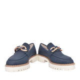 Ladies 5-24730 Slip-on Shoe In Navy