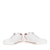 Ladies 8-23660 Laced Trainer In White