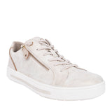 Ladies 8-23660 Laced Trainer In Gold