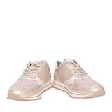 Ladies 8-23763 Laced Trainer In Beige